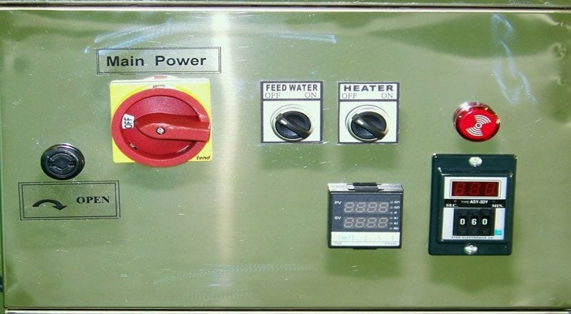Main Control Panel