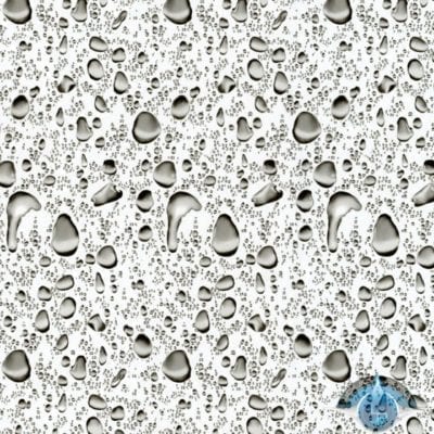 Silver Water Drops Film-LL-90-40