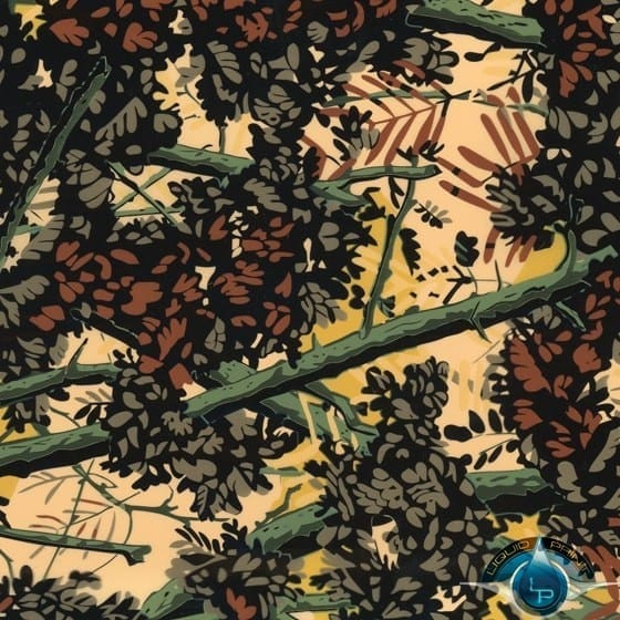 Bushlan Brown Camouflage Film-RC-360
