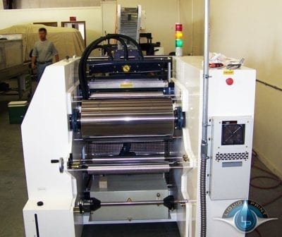 LP 3DAT-500 Rollers Front View Automatic Printing Machine