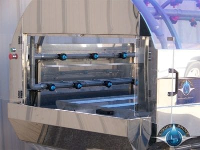 LP-3DWA-10 Doors Open Production Washing System