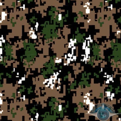 0.5*2m ARMY Dipping Hydrographics Water Transfer Film Dip Green Camouflage DARK 